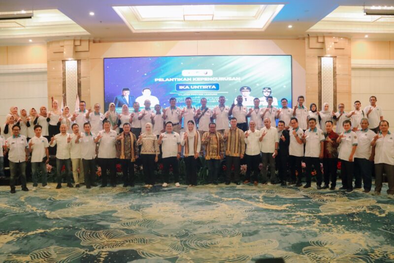 Pelantikan Pengurus IKA Universitas Sultan Ageng Tirtayasa Wilayah Lampung Periode 2025-2030, Diharapkan Jadi Mitra Strategis Pembangunan Daerah