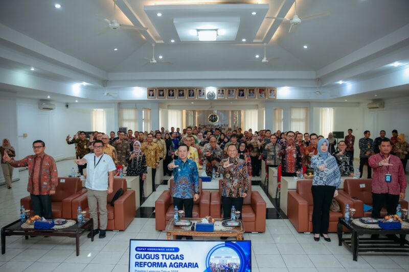 Rakor Gugus Tugas Reforma Agraria 2025, Dorong Wujudkan Asta Cita Presiden Prabowo untuk Hadirkan Pemerataan dan Pemberdayaan Masyarakat Desa