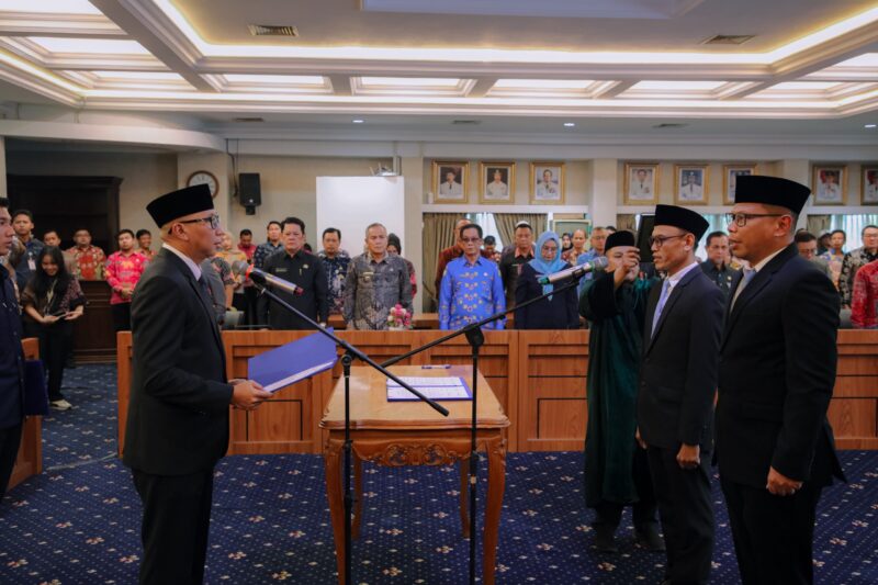Kepala Bappeda dan Kepala BKD Baru Dilantik, Pemprov Lampung Dorong Tingkatkan Pelayanan dan Percepatan Kesejahteraan Masyarakat