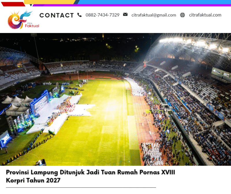 Provinsi Lampung Ditunjuk Jadi Tuan Rumah Pornas XVIII Korpri Tahun 2027