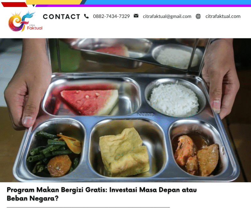 Program Makan Bergizi Gratis: Investasi Masa Depan atau Beban Negara?