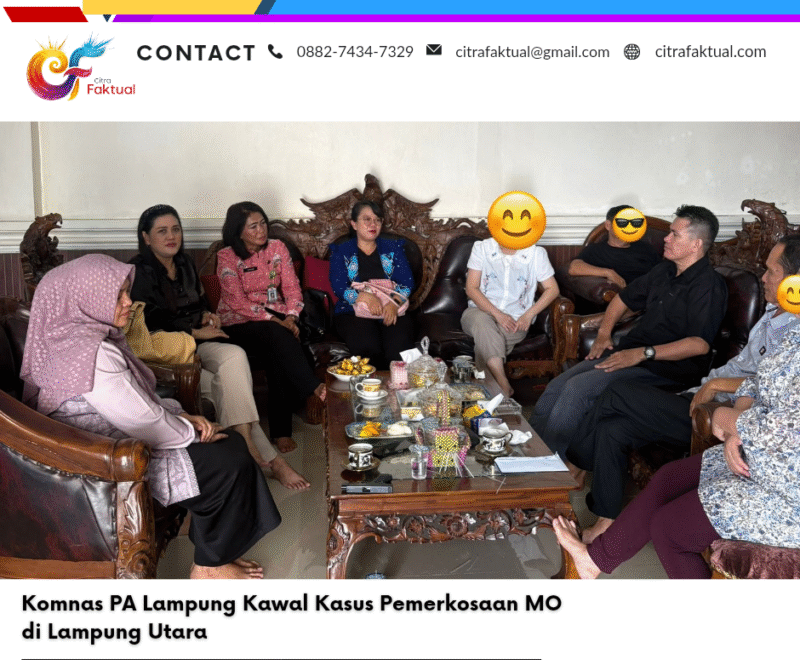 Komnas PA Lampung Kawal Kasus Pemerkosaan MO di Lampung Utara