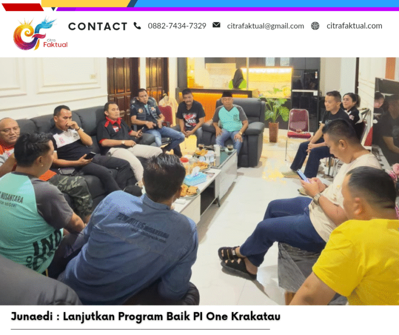 Junaedi : Lanjutkan Program Baik PI One Krakatau