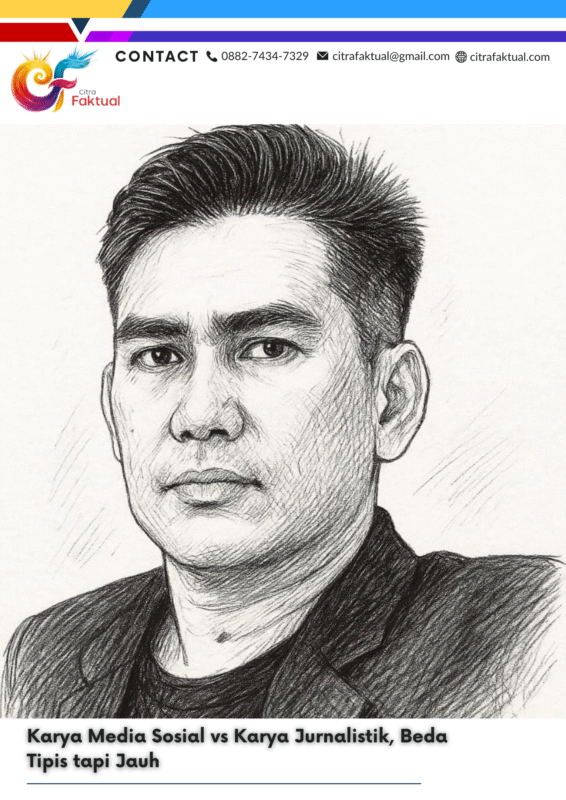 Karya Media Sosial vs Karya Jurnalistik, Beda Tipis tapi Jauh