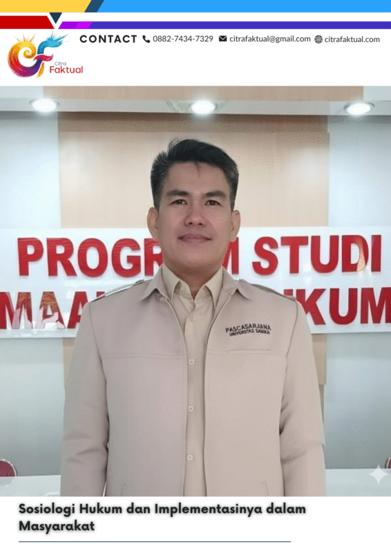 Sosiologi Hukum dan Implementasinya dalam Masyarakat