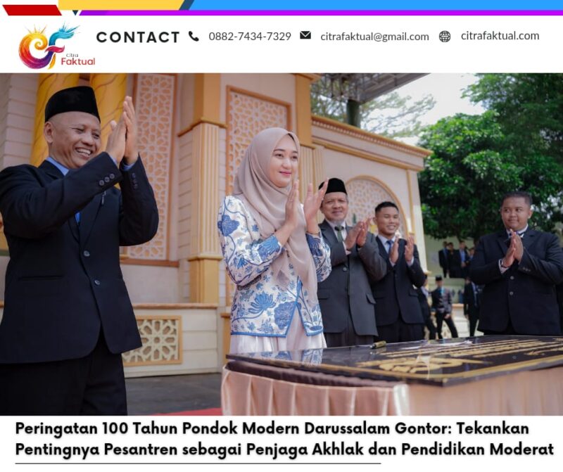 Peringatan 100 Tahun Pondok Modern Darussalam Gontor: Tekankan Pentingnya Pesantren sebagai Penjaga Akhlak dan Pendidikan Moderat