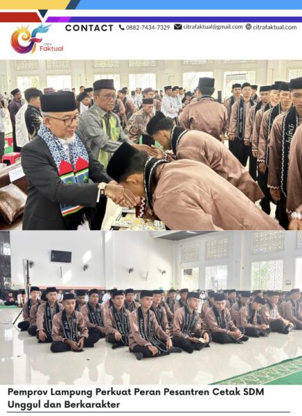 Pemprov Lampung Perkuat Peran Pesantren Cetak SDM Unggul dan Berkarakter