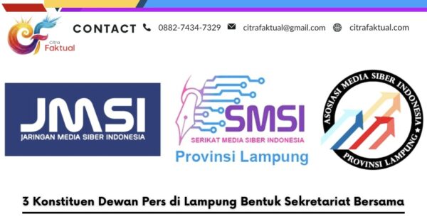 3 Konstituen Dewan Pers di Lampung Bentuk Sekretariat Bersama