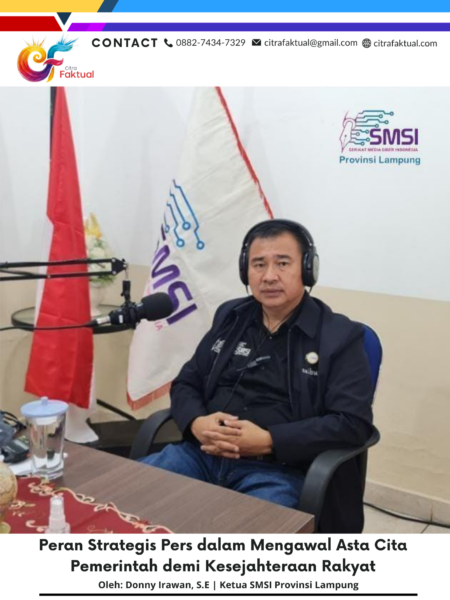 Peran Strategis Pers dalam Mengawal Asta Cita Pemerintah demi Kesejahteraan Rakyat